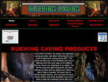 Tablet Screenshot of kuchingcaving.com